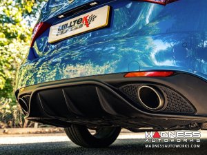 Alfa Romeo Giulia Performance Exhaust - 2.0L - Milltek - Cat Back w/ Active Valve Controller